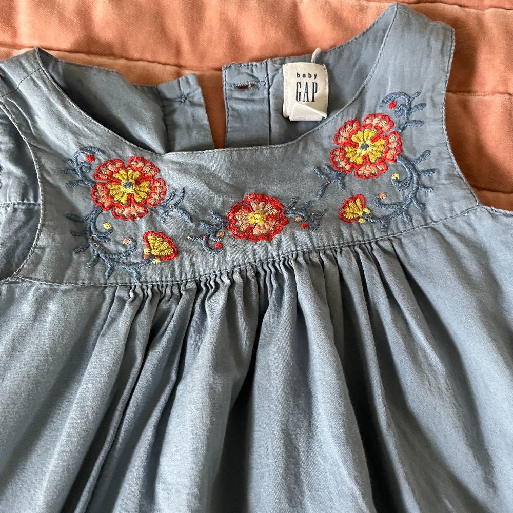 Baby Gap embroidered sundress